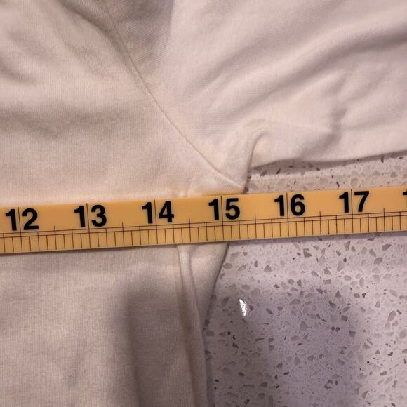 Kenzo Kids Embroidered Floral Long Sleeve Mock Neck Top Cream Size 12 Luxury - Picture 5 of 6